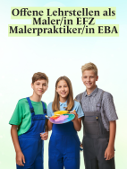 Wir haben noch offene Lehrstellen als Maler/in EFZ und Malerpraktiker/in EBA für das Jahr 2025 zu vergeben .